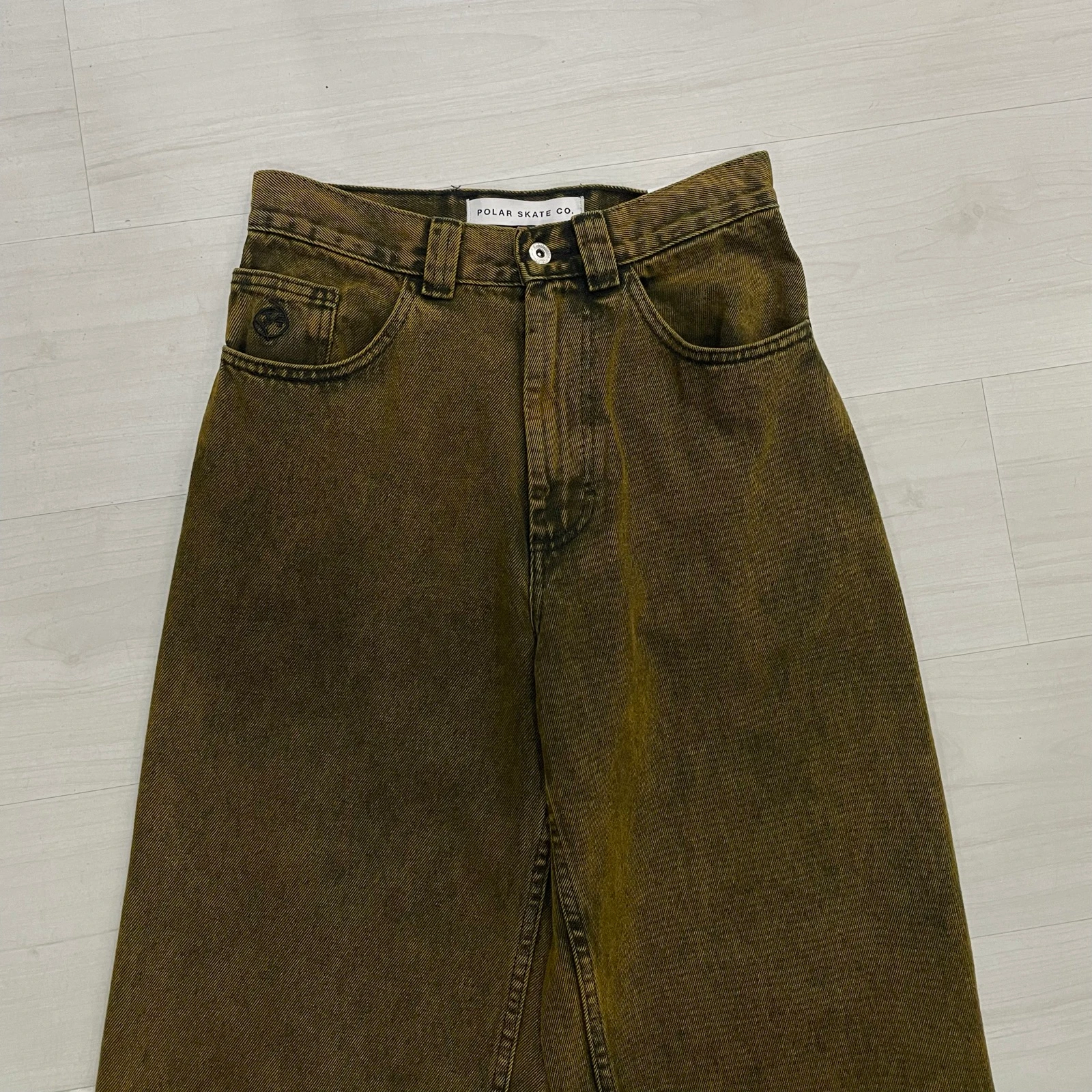 Polar Skate Co - Big Boy Jeans (Geel/Zwart) – photo 3
